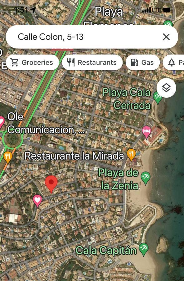 Orihuela Costa 2-Bedroom 1-Bath Renovated Vacation Rental On La Zenia Beach Экстерьер фото